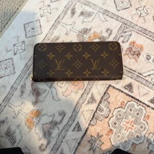 Louis Vuitton Brown Monogram Canvas Zip Around Key & Card Holder